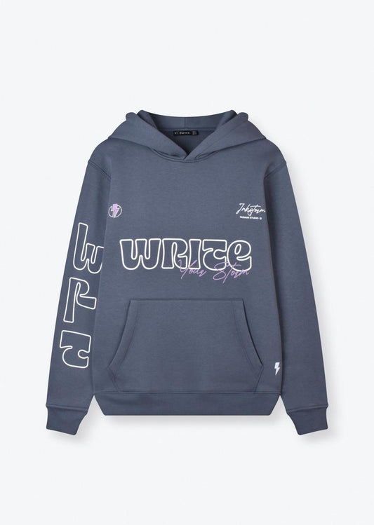 Write Oversize Hoodie Anthracite