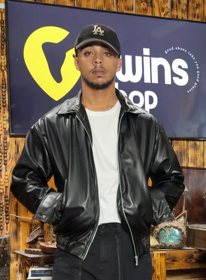 Jacket skai Oversize