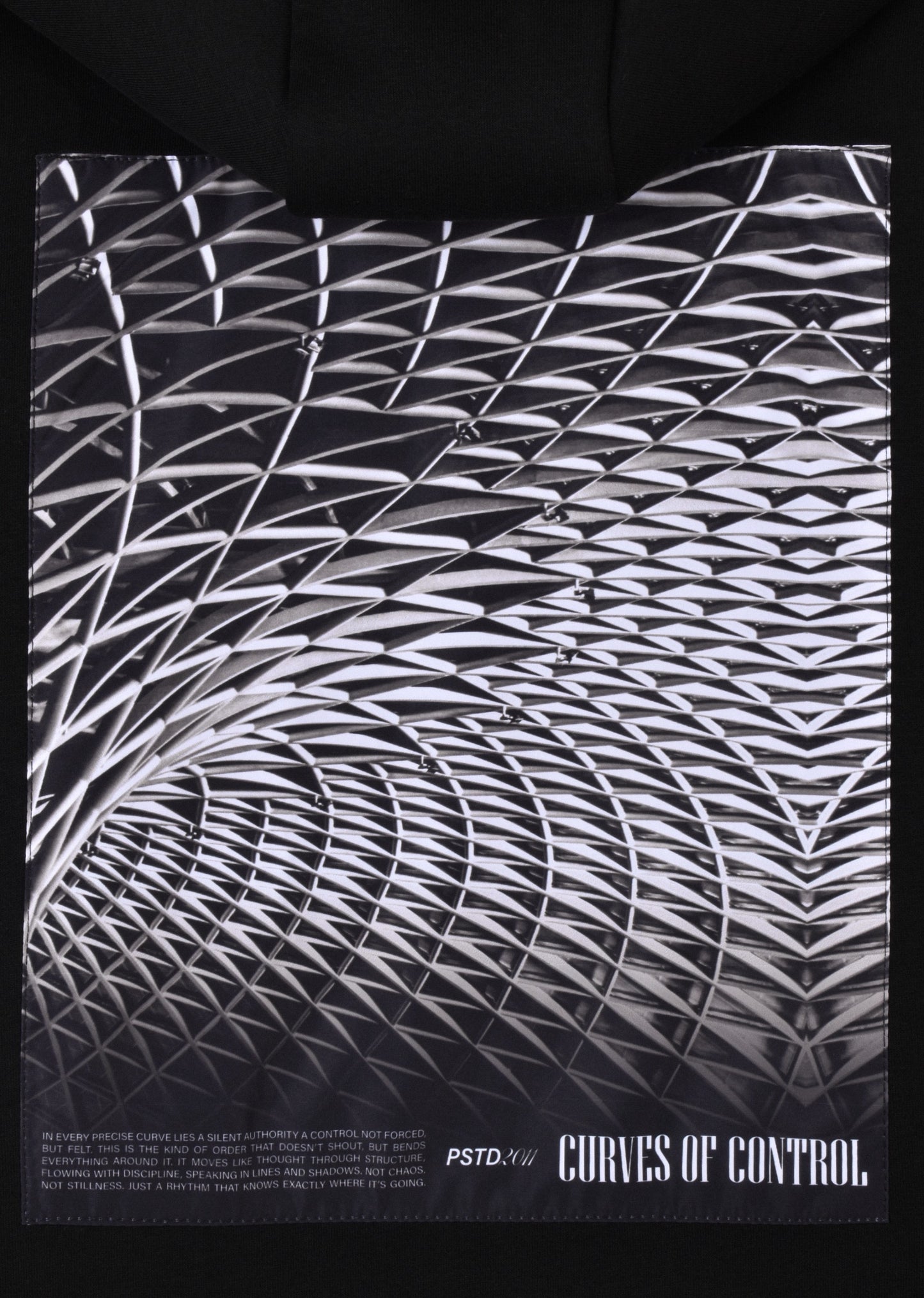 Bravura Oversize Hoodie Black