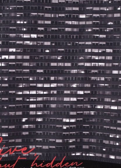 Alive Oversize Hoodie Black