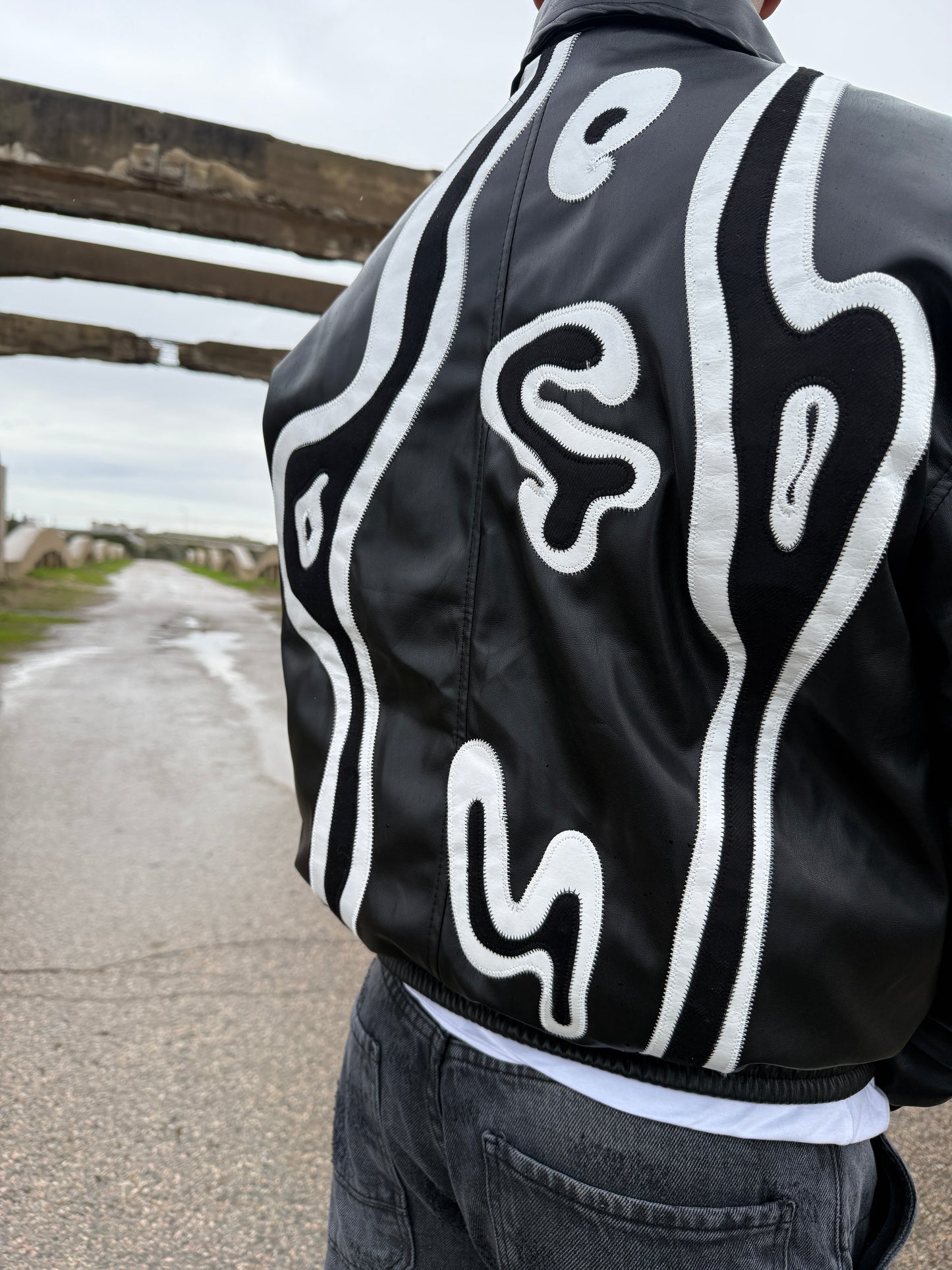 Veste Urban art Noir