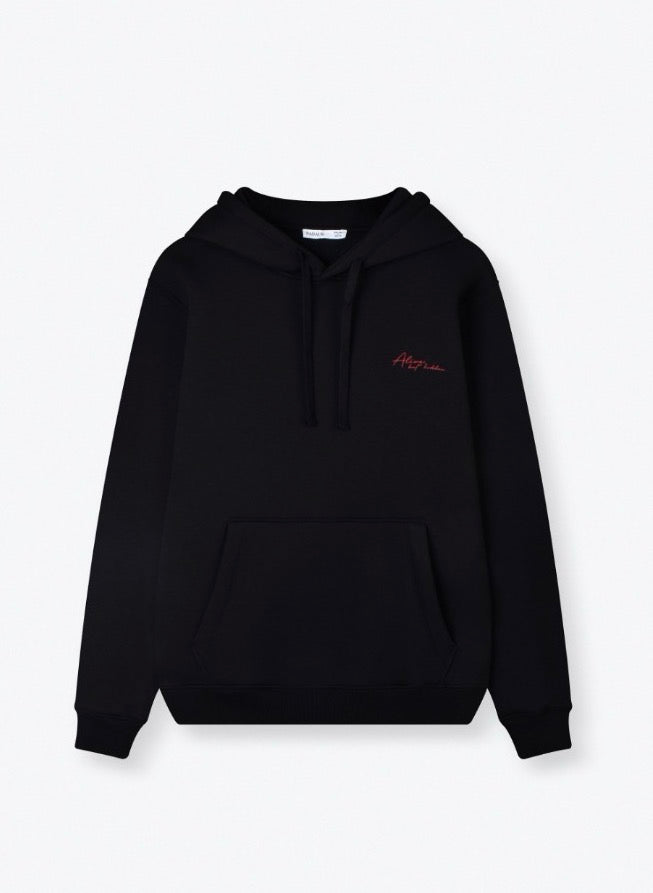 Alive Oversize Hoodie Black