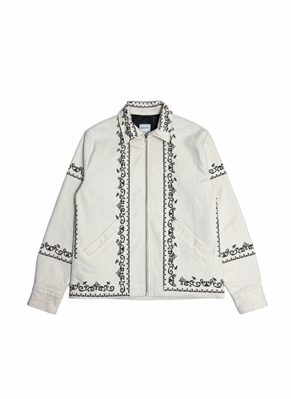 Printed Jacket with Back Detail