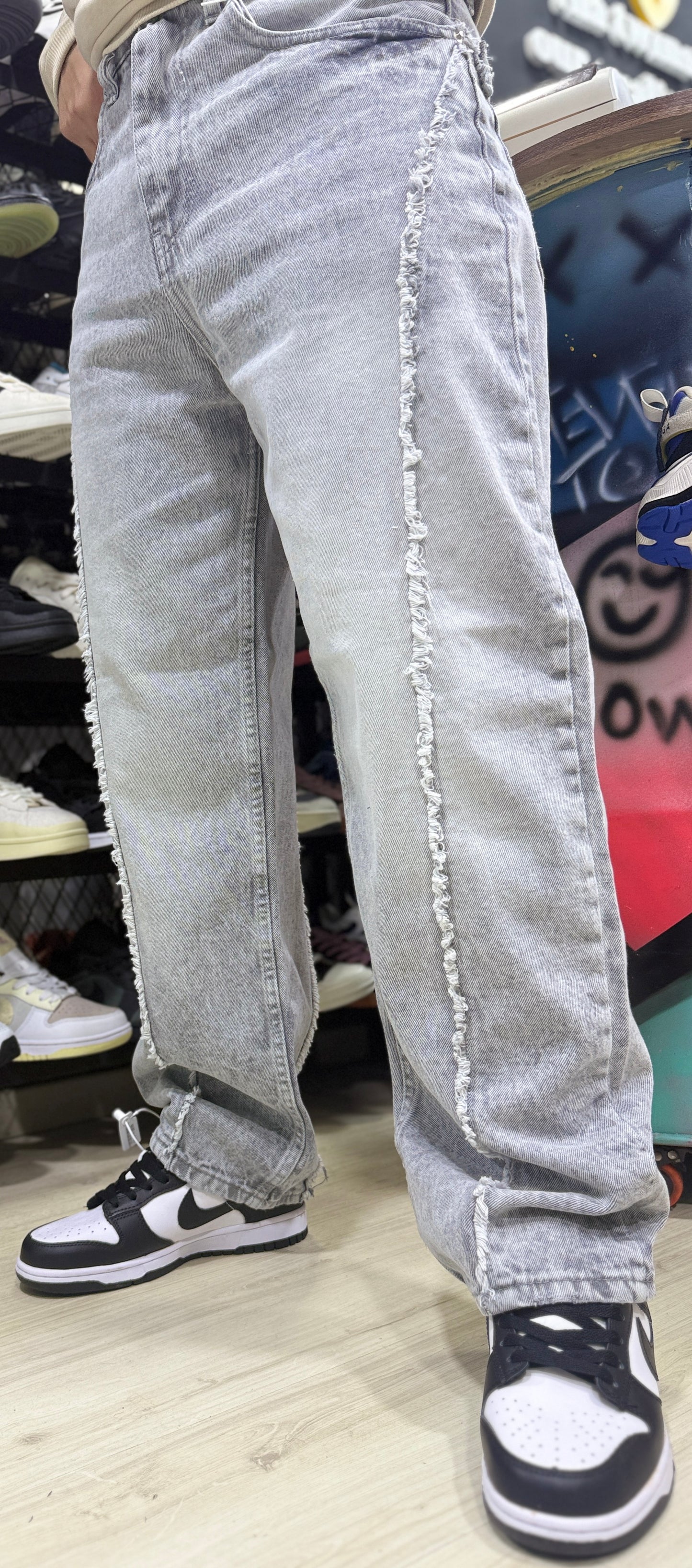 Baggy Jeans V-SEAM I