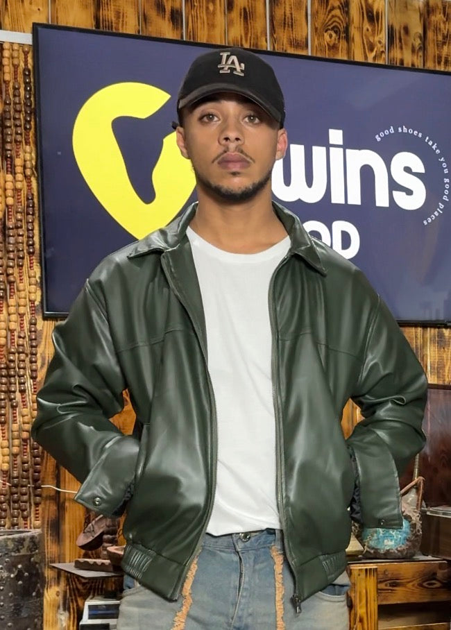 Jacket skai Oversize