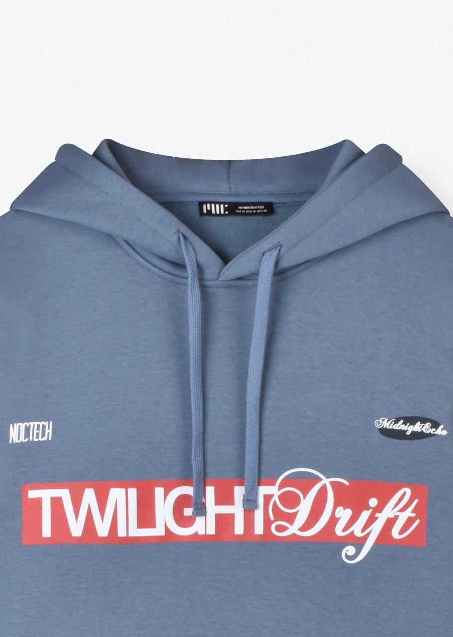 Twilight Oversize Hoodie Blue