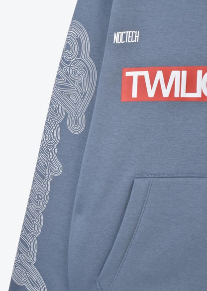 Twilight Oversize Hoodie Blue