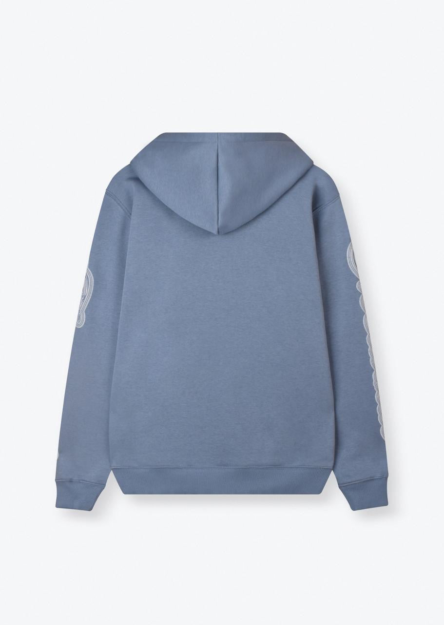 Twilight Oversize Hoodie Blue