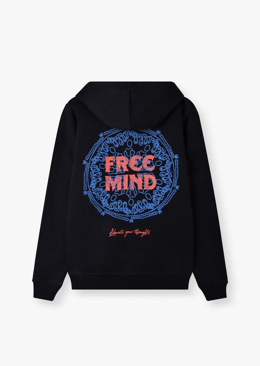 Mind Zip-UP Hoodie Black