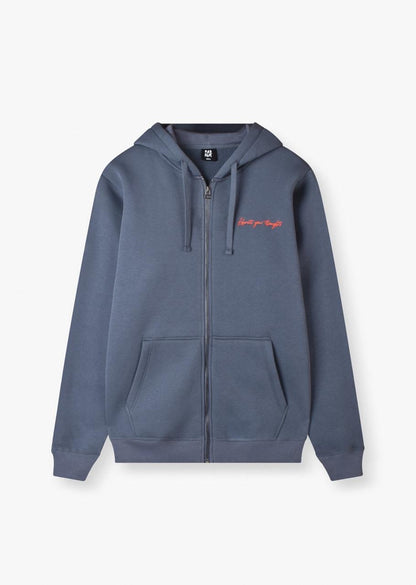 Mind Hoodie Blue
