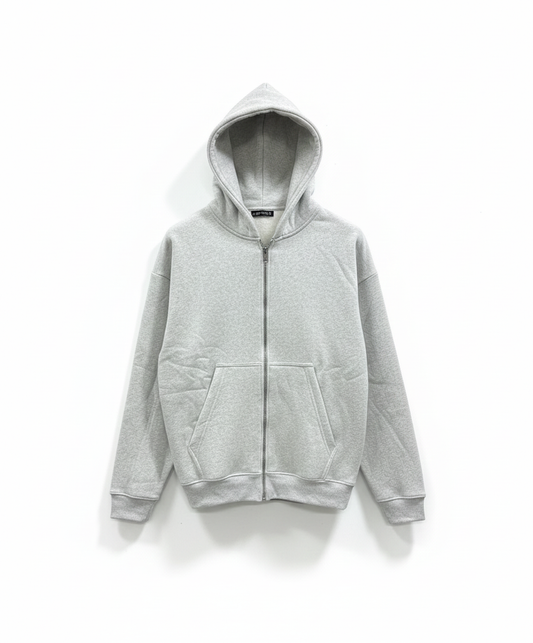 Hoodie Zip-UP Gray