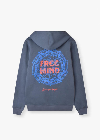 Mind Hoodie Blue