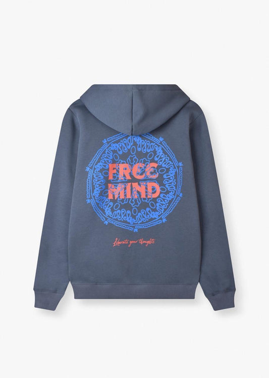 Mind Hoodie Blue