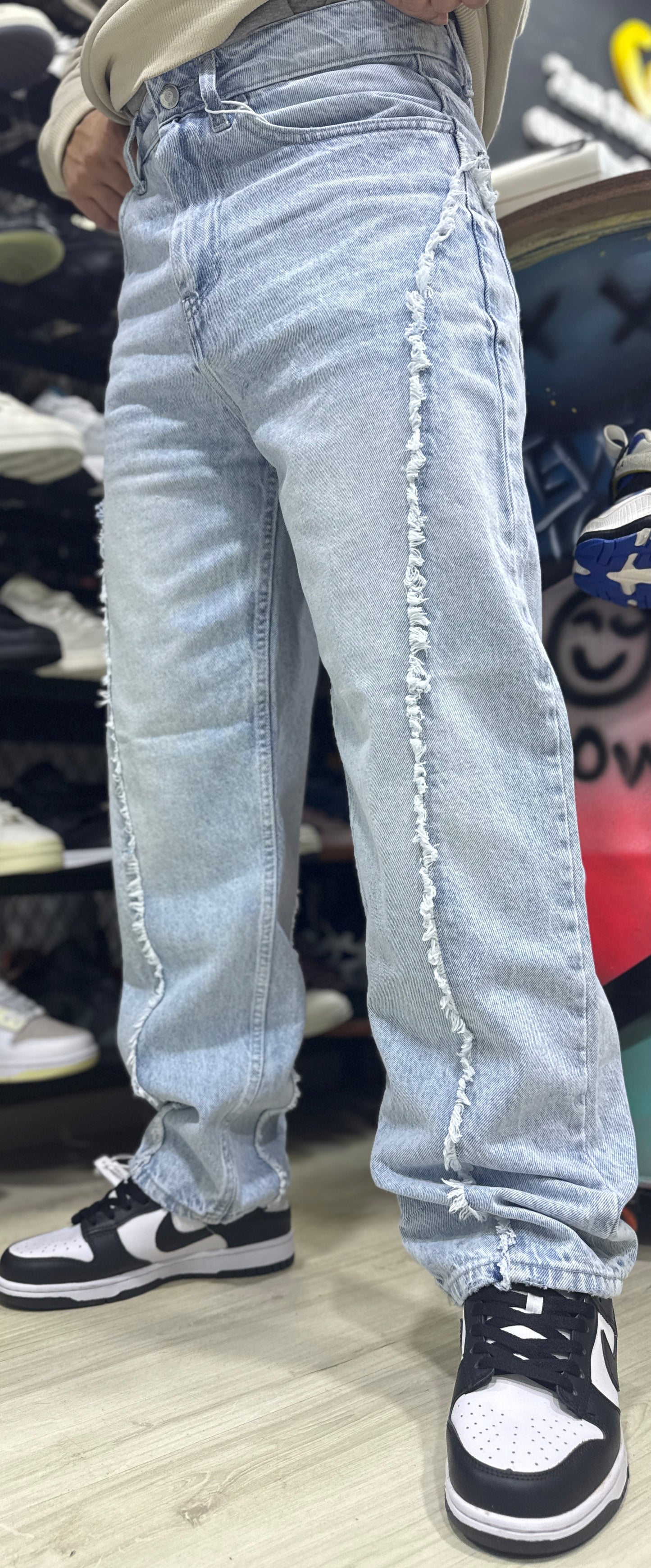 Baggy Jeans V-SEAM I