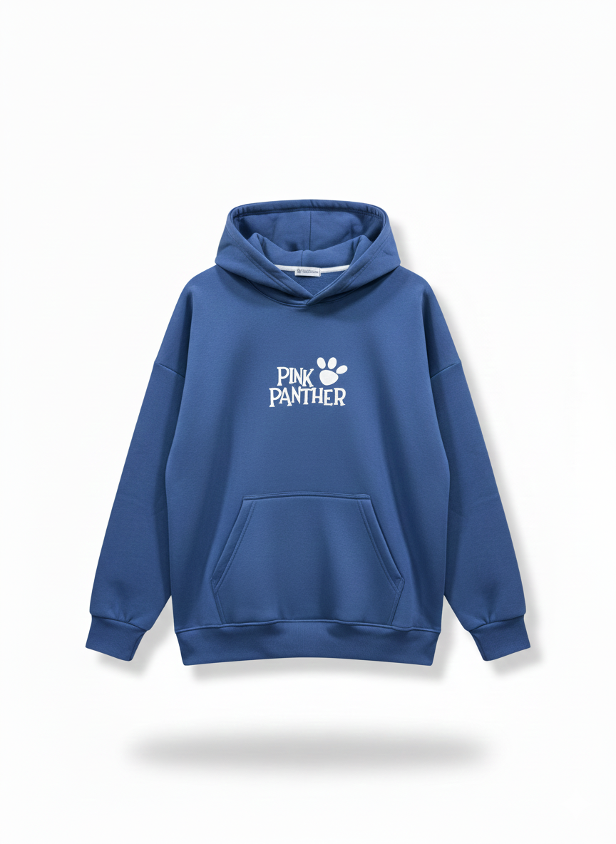 Hoodie Pink Panther Blue