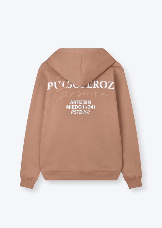 Bravura Mocha Hoodie